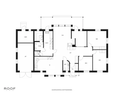 Omakotitalo, 4-5h, k, 2 x wc, kph, s, khh, var, autotalli, 136/186 m², Vierumäki - Näkymä 2