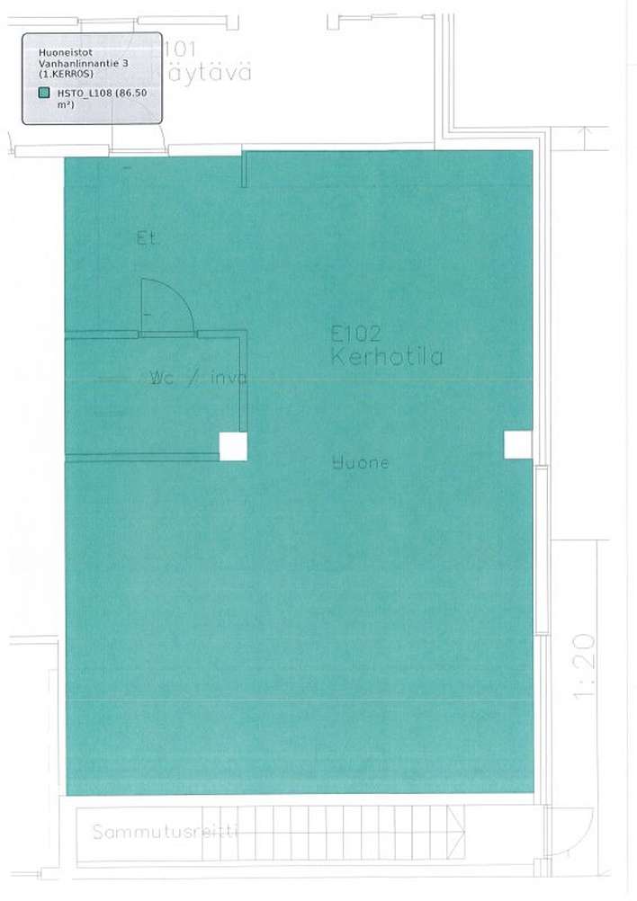 Liiketila, 86 m², Itäkeskus – pohled 3