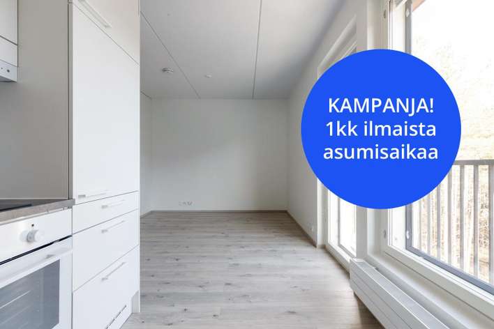 Kerrostalo, 1H+KT, 27 m², Pääskyvuori