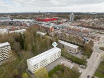 Ilmakuva lähialueesta - Itis ja Easton