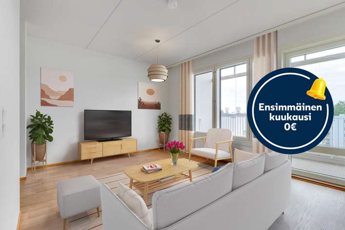 Kerrostalo, 2 H + KK, 39 m², Konala, Helsinki