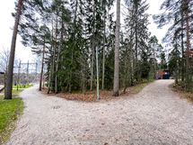 Alueella on upeat puitteet ulkoiluun.