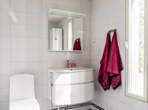 Vierastalon wc-tila,