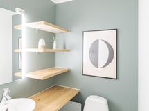 1.krs Kodinhoitohuoneen erillinen WC