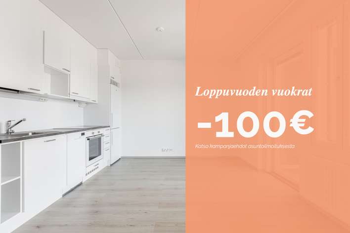 Kerrostalo, 1h+kt, 27,5 m², Kivistö, Vantaa