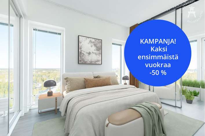 Kerrostalo, 2H+KT+ALK+VIH, 53 m², Aurinkolahti, Helsinki