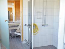 Yläkerran saunaosasto