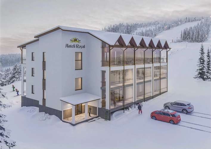 Loma-asunto, 2h+k+mt+s, 46 m², Vuokatti