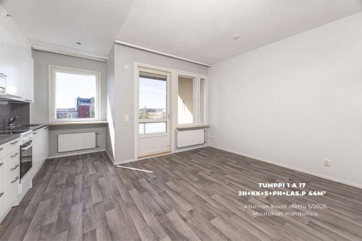 Kerrostalo, 2h+kk+s, 44 m², Hervanta - Näkymä 2