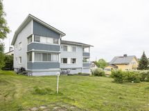 Taloyhtiöllä iso piha-alue
