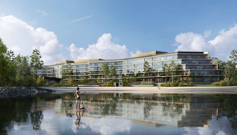 Kerrostalo, 4H+KT+S, 115 m², Westend - Näkymä 2