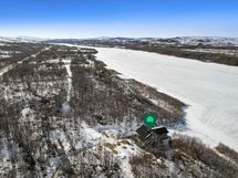 Ilmakuva Utsjoen suuntaan