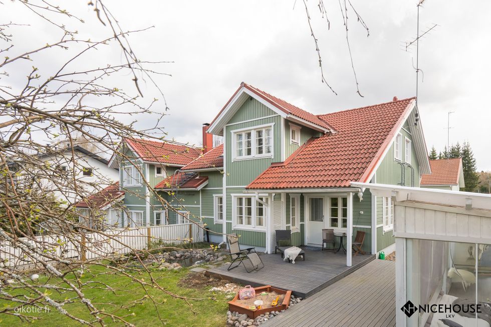 Tervetuloa kauniiseen paritaloon Lunnitielle!