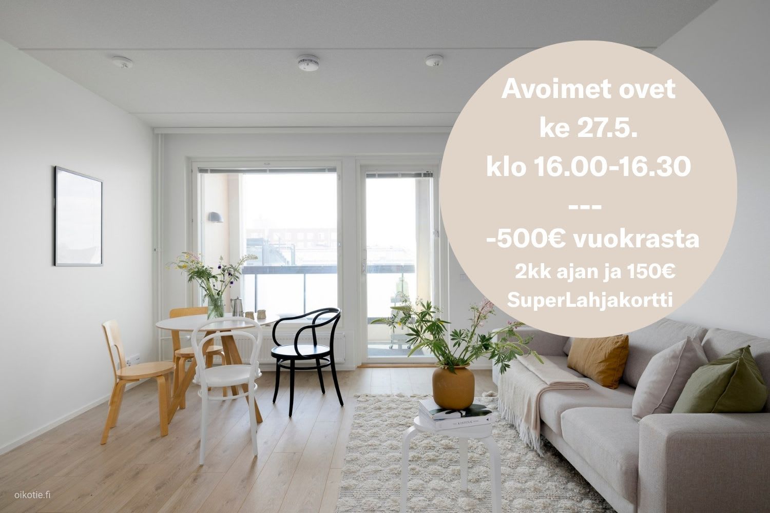 Kerrostalo, 1h+kt+alk+ransk, 31,5 m², Tikkurila