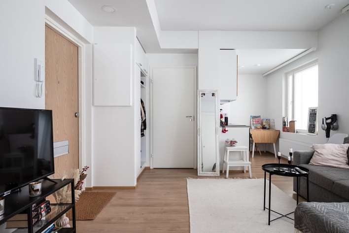 Kerrostalo, 2h,kt,kh,las.parv, 31,5 m², Toppilansalmi, Oulu