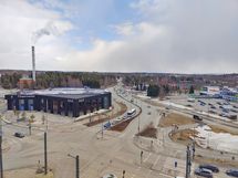 Näkymä ranskalaiselta parvekkeelta