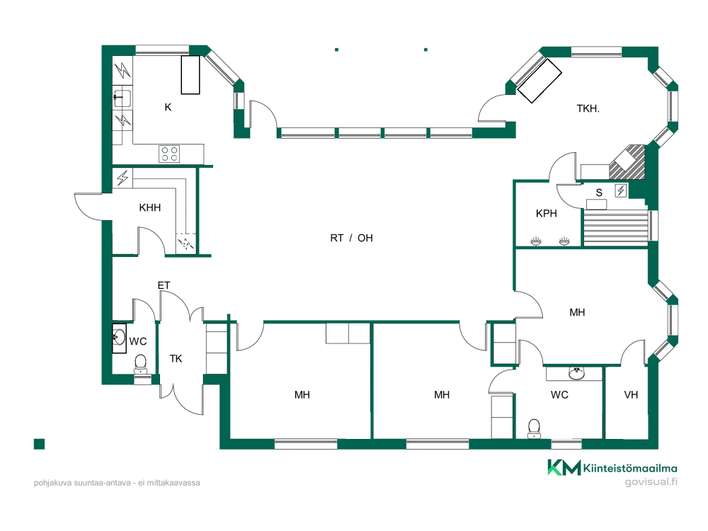 Omakotitalo, 5h, k, s, psh, khh, 2wc, vh, at, v, 142/200 m², Ryydynpohja - View 3