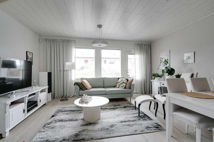 Rivitalo, 4h, k, s, 2kph/wc, 2vh, aulatila, parveke + terassi, 107 m², Loutti, Järvenpää