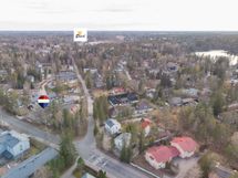 Sijainti suhteessa Kauniaisten keskustaan