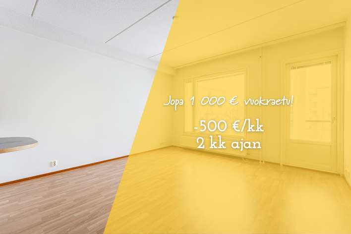 Kerrostalo, 2H+KK+S, 58 m², Epilä, Tampere