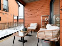 lasitetulta terassilta