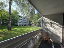 Lasitettu parveke