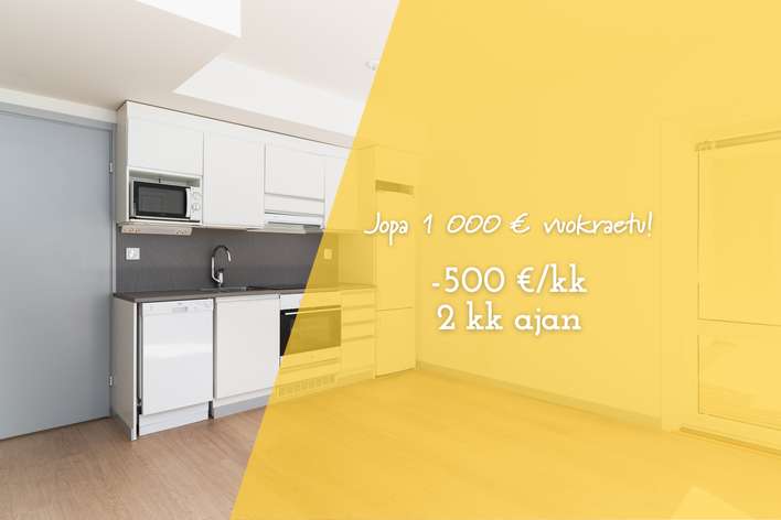 Kerrostalo, 2H+AVOKEITTIÖ, 46 m², Pitäjänmäki, Helsinki