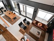 nukkumaparvelta näkymä