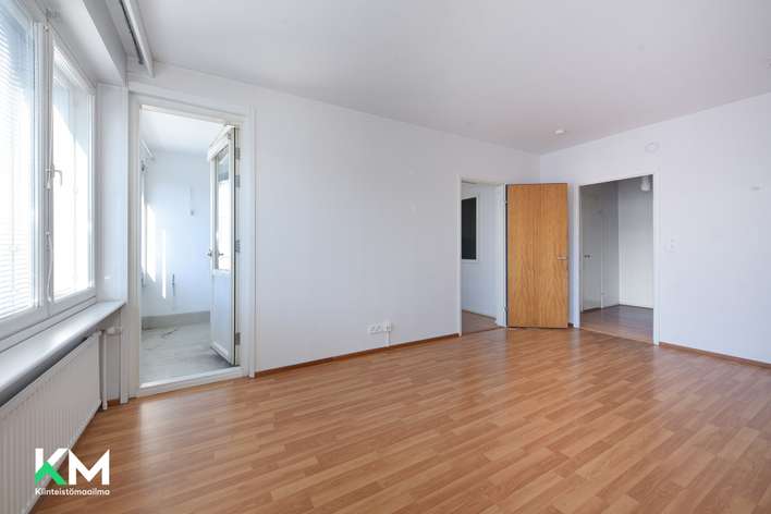 Kerrostalo, 2h, kk, kph, vh, lasitettu parveke, 43,5 m², Keskusta - Näkymä 2