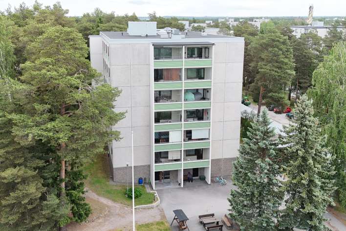 Kerrostalo, 3h+k+wc+kph+s+vh+et+lasit.p, 75 m², Vaisaari, Raisio