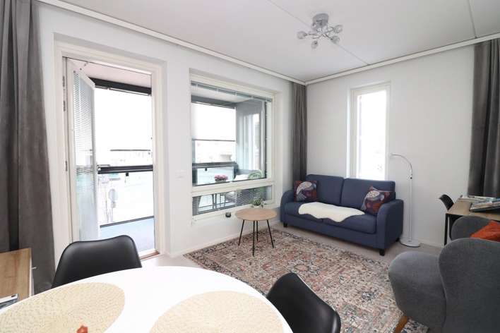 Kerrostalo, 2h + ak + lasitettu parveke, 38 m², Keskusta, Kuopio
