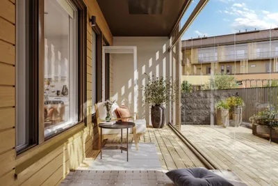 Kerrostalo, 1h+kt, 31 m², Kuninkaantammi - Pogled 3