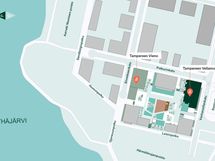 Tampereen Vellamo 1:n asemapiirros