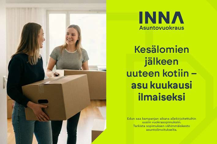 Kerrostalo, 2h+kt, 38 m², Kalasatama, Helsinki