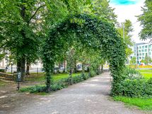 Alueella on useita puistoja, joissa järjestetään tapatumia, kuten kirppis Kinaporinpuistossa.