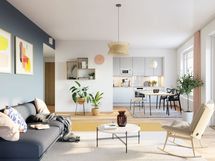 visualisointi olohuone