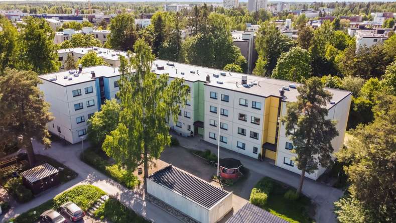 Kerrostalo, 3H+K, 72 m², Keskusta - View 2