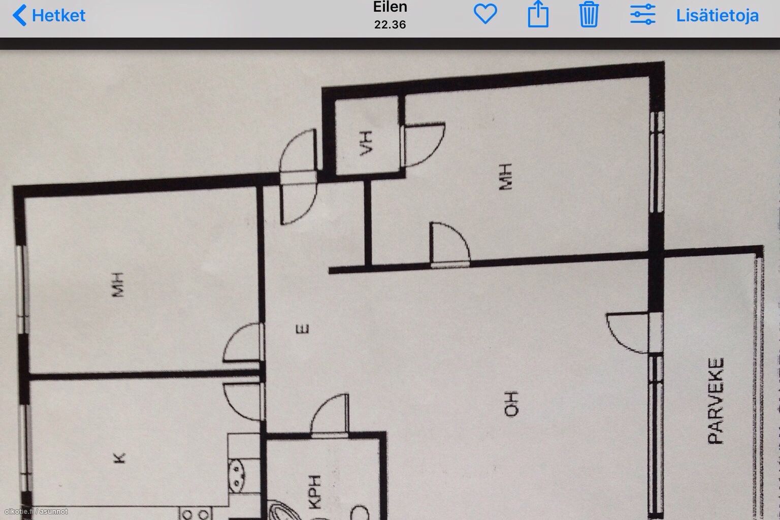 68 M Lemminkaisenkatu 5 70500 Kuopio Kerrostalo 3h Myynnissa Oikotie 15020411