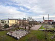 Avara, kaunis näkymä Katri Valan puistoon