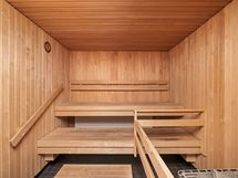 Perinteinen sauna tarjoaa hyvät löylyt.