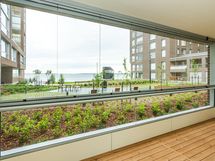 Iso lasitettu parveke