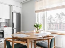 keittiö ja ruokailutila