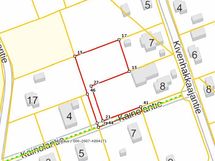 Kauppaan kuuluu myös viereinen, rakentamaton tontti (1708 m²) 