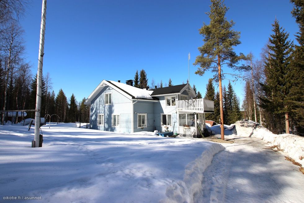 153 m² Oksanperäntie 106, 93280 Pudasjärvi Omakotitalo 4h myynnissä -  Oikotie 17244347