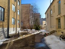 Suojaisa sisäpiha
