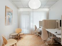 Yhteiset tilat ovat viihtyisät - käytössäsi mm. etätyöpiste