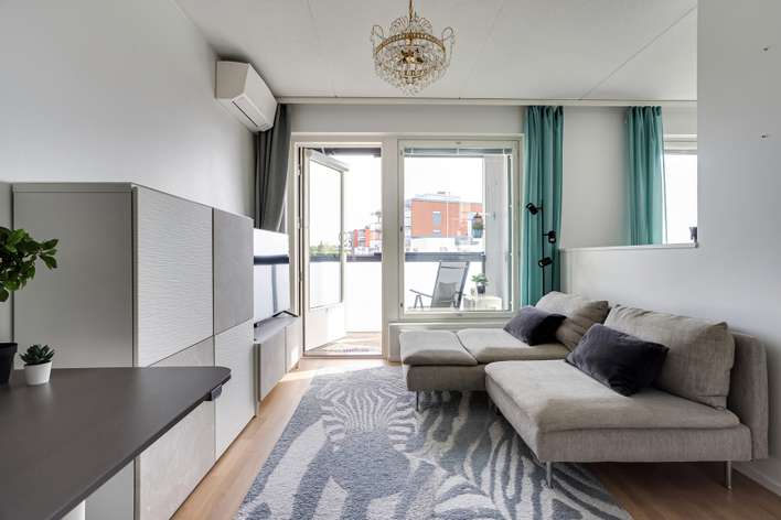 Kerrostalo, 3h, k, sauna, parveke ( lasitettu), 62,5 m², Masala, Kirkkonummi