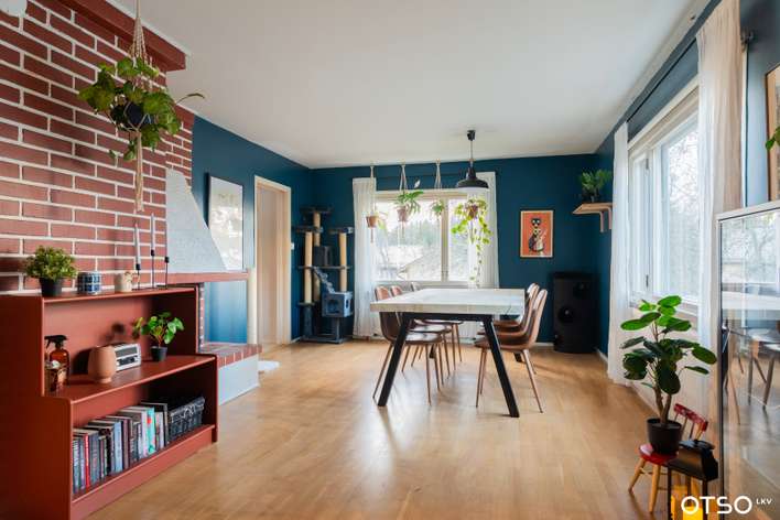 Omakotitalo, 5h,k,ph,s,wc,vh,et,tk, 98/158 m², Kartano - Näkymä 3
