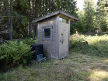 Saunan viereinen wc / Wc intill bastu