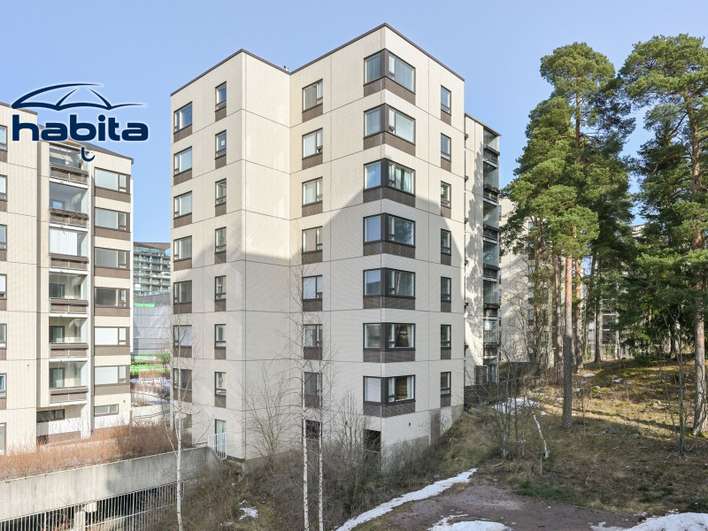 Kerrostalo, 3 h, k, kph, lasitettu parveke, 64 m², Tapiola, Espoo